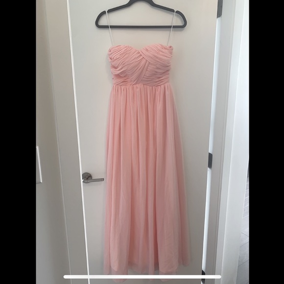 Blush Bridesmaid Dress - Picture 1 of 4
